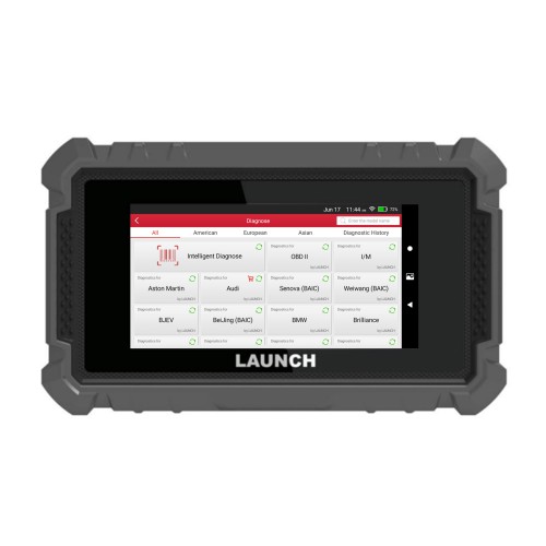 LAUNCH Creader Professional 719I Scanner Full OBD Functions, CAN FD and DOIP,24 Reset Services, LAUNCH AI, Lifetime Free Upgrade