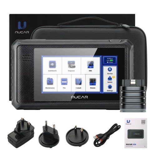 MUCAR VO6 OBD2 Scanner Full System Full OBD2 Diagnostics Supports 28+ Maintenance Functions