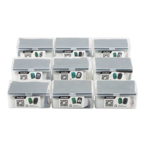 Eoneboss HK003 6A Full Unlock Key Matching Tool with Solder Free Read/Write Adapters H‑01 to H‑09