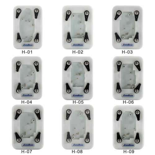 Eoneboss HK003 6A Full Unlock Key Matching Tool with Solder Free Read/Write Adapters H‑01 to H‑09