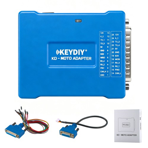 KEYDIY KD-MOTO Motorcycle Adapter for HONDA, for YAMAHA, for 3rd-GEN DUCATI Motorcycles Used with KD-X4