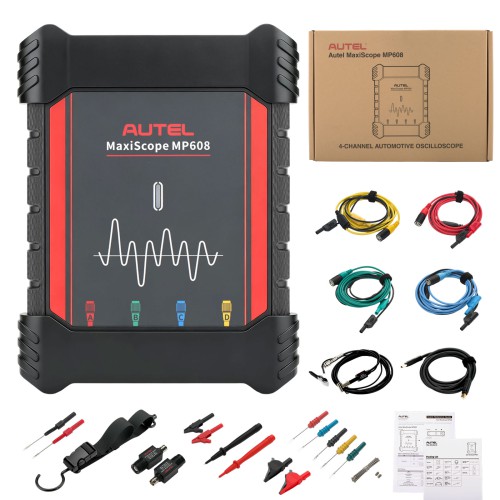 NEW AUTEL MaxiScope MP608 4-Channel Automotive Oscilloscope for Advanced Vehicle Electrical Diagnostics Free Update