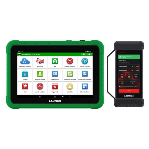 LAUNCH X-431 PRO3S+ V2 with Smartlink V4 Android 15.0 New Energy Overseas Online Diagnostics Configuration