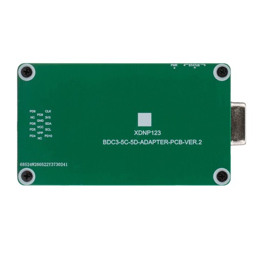 XHORSE BDC3-5C-5D Adapter PN: XDNP123GL Used with KEY TOOL MIDI