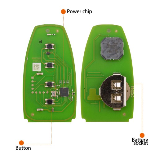 1Pc Xhorse XSFO02EN XM38 Series Universal Smart Key
