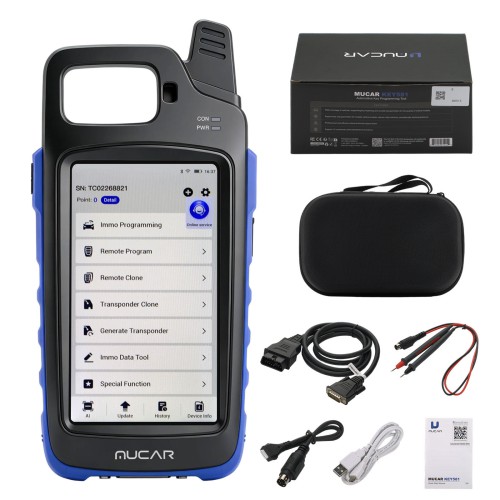MUCAR KEY581 Key Programmer ALL-IN-ONE Professional Key Programming & OBDⅡ Diagnostic Tool