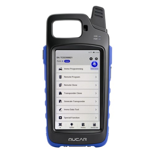 MUCAR KEY581 Key Programmer ALL-IN-ONE Professional Key Programming & OBDⅡ Diagnostic Tool