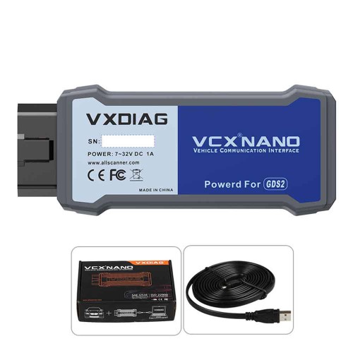 [Second Hand 95% New] Vxdiag VCX Nano for GM /OPEL Diagnostic Tool USB Version UK Ship