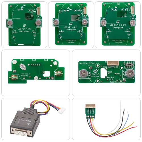 [UK/EU Ship] Yanhua ACDP BMW BDC2/ BDC3/ BCP/ LCD Key Encrypted Chip Copy Interface Board Kit