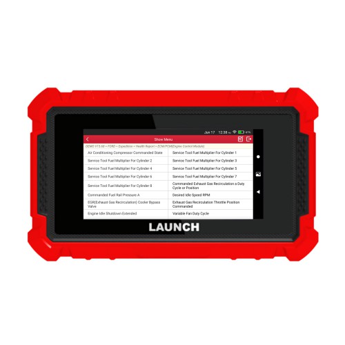 LAUNCH Creader Professional 719X Scanner Supports Full OBD Functions CAN FD and DOIP, 28 Reset Services, LAUNCH AI, Lifetime Free Upgrade