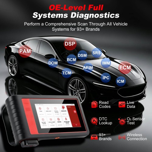 THINKCAR THINKTOOL MINI Scanner OE-level Full System Diagnostic Supports 28+ Languages 28 Reset Functions