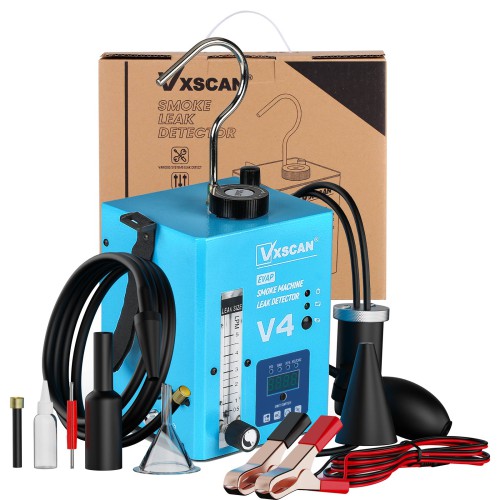 [UK Ship] VXSCAN V4 Automotive Smoke Leak Detector Vacuum Smoke Machine Leak Detector Diagnostic Tester