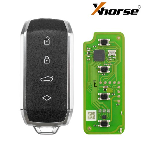 [5Pcs/Lot] XHORSE XSMS01EN MS.RT Leather-Grain XM38 Smart Key 4 Buttons