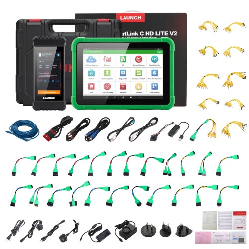 LAUNCH X-431 PRO3S+ V2 with Smartlink V4 Android 15.0 New Energy Overseas Online Diagnostics Configuration