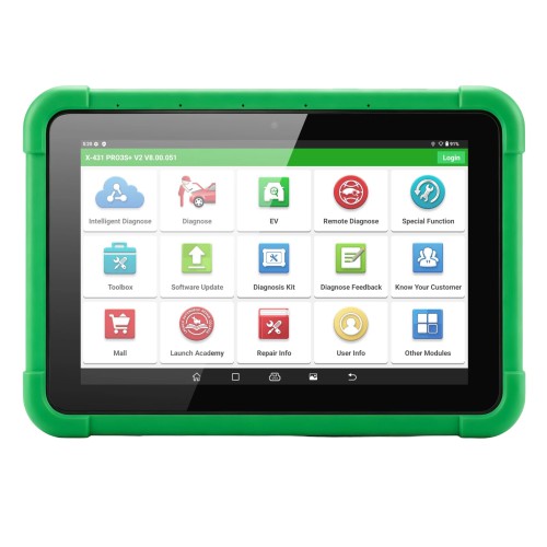 LAUNCH X-431 PRO3S+ V2 with Smartlink V4 Android 15.0 New Energy Overseas Online Diagnostics Configuration