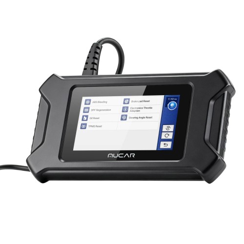 MUCAR CS6 Diagnostic Scanner Supports 6 System Diagnoses, 7 Reset Services, Full OBD2 Functions