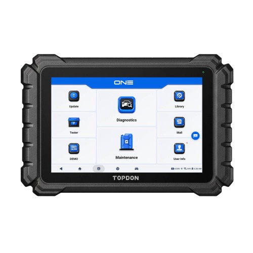 TOPDON ONE Professional Diagnostic Tool Supports 50+ Maintenance Functions TopFix AI J2534 Pass-Thru Programming