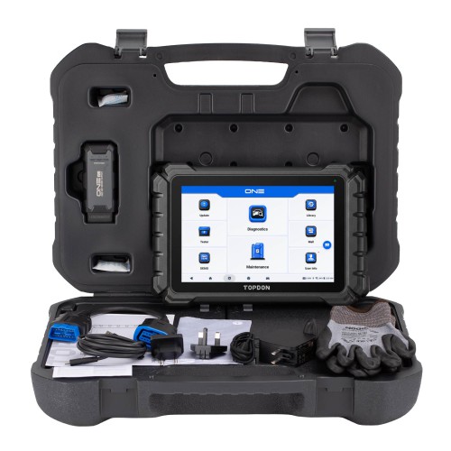 TOPDON ONE Professional Diagnostic Tool Supports 50+ Maintenance Functions TopFix AI J2534 Pass-Thru Programming