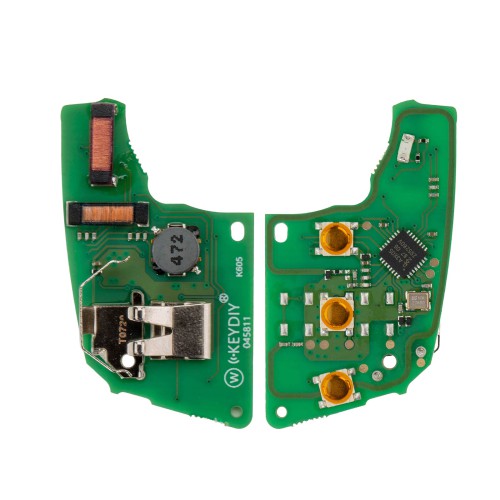 KEYDIY DZ-ZB15-3 Smart Key Board 3 Buttons for Volkswagen 5C Without Shell