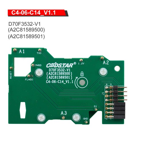 OBDSTAR Solder Free MQB(5A)V850 Adapter Kit Used with MQB All Key Lost RH850/V850 Kit