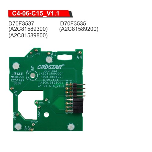 OBDSTAR Solder Free MQB(5A)V850 Adapter Kit Used with MQB All Key Lost RH850/V850 Kit