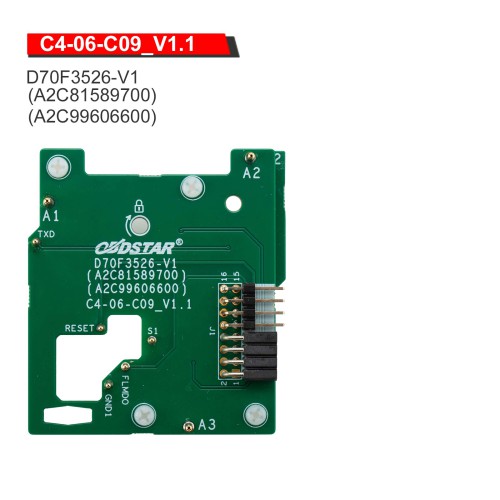 OBDSTAR Solder Free MQB(5A)V850 Adapter Kit Used with MQB All Key Lost RH850/V850 Kit