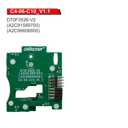 OBDSTAR Solder Free MQB(5A)V850 Adapter Kit Used with MQB All Key Lost RH850/V850 Kit