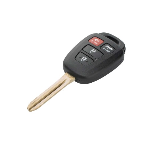 [5Pcs/Lot] XHORSE XKTO06EN Universal Wired Remote Key for Toyota Style Flat 4 Buttons