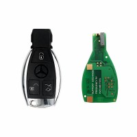 Xhorse MB FBS3 BGA KeylessGo Key 315/433MHZ for W204 W207 W212 W164 W166 W221 Plus Benz Smart Key Shell 3 Button