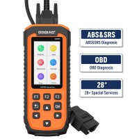 [UK/EU Ship No Tax] GODIAG GD203 ABS SRS Diagnosis System Handheld Scanner with 29 Service Reset Functions Free Update Lifetime