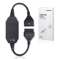 Launch Can FD Adapter for Can FD Compatible Vehicles Work with X431 V/V+/pro elite/PROS/PRO5/PRO3S+/PAD VII