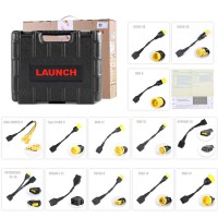 [authorization] Launch X431 Pad VII PAD7 Add Truck Module with Addtional Cable Adapters