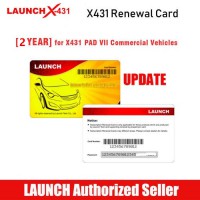 [Subscription] Launch X-431 PAD VII / PAD VII Elite 2 Years Update Service