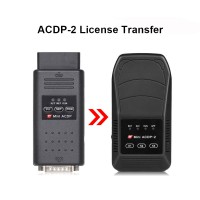 Transfer License from ACDP-1 to ACDP-2 and delete ACDP-1