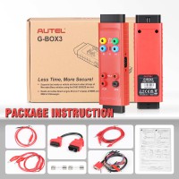 [UK/EU Ship] Autel G-BOX3 Key Programming Adapter For Mercedes and BMW Support Engine ECU Reading/Writing for BOSCH MD1/MG1