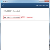 [Authorization] Yanhua ACDP A501 License for BMW F chassis BDC IMMO via OBD