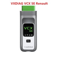 VXDIAG VCX SE for Renault OBD2 Diagnostic Tool with Clip V219 Supports WiFi