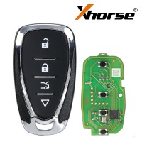 10pcs/lot Xhorse XSCL01EN Universal Remote Key 4 Buttons Chevrolet Style
