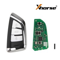 5pcs/lot Xhorse XSDFX1EN 3 buttons SMALL KNIFE STYLE universal smart key