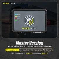 [New Users] ALIENTECH KESS3 V3 Master Version TRUCK&TRACTOR OBD + TRUCK&TRACTOR BENCH & BOOT Activation