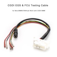 CGDI EGS & FCU Testing Cable for Benz/ BMW/ VW/ Audi Work with CGDI BMW