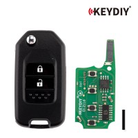 [5Pcs/Lot] KEYDIY KD NB10-2 Universal Flip Remote Key 2 Buttons for Honda Type
