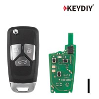 [5Pcs/Lot] KEYDIY KD NB27-3 Universal Flip Remote 3 Buttons for Audi Type