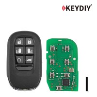 [5Pcs/Lot] KEYDIY KD ZB46-6 Universal Smart Remote Key 6 Buttons for Honda Type