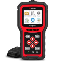 VIDENT iEasy320 OBDII/EOBD+CAN Code Reader Supports 11 Languages, Lifetime FREE Software & Firmware Updates