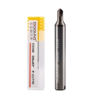 5Pcs GODIAG F21W 85° Dimple Cutter φ3.2x5xD6x85°x40x1T-P-0.8 For SILCA MATRIX PRO, MATRIX EVO, MATRIX SLX, MATRIX SX, MATRIX S