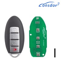 Lonsdor NS30-02 NS30 for Nissan/Infiniti Smart Key 4 Buttons Supports ID46 ID47 ID4A