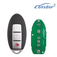 Lonsdor NS30-01 NS30 for Nissan/Infiniti Smart Key 3 Buttons Supports ID46 ID47 ID4A