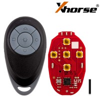 [5PCS/Lot] XHORSE XKGTF1EN VVDI All-In-One Garage Remote Control 3 Garage Doors Simultaneously
