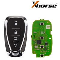 [5Pcs/Lot] XHORSE XSCLN1EN for Chevrolet Style Second Generation Universal Remote Key 4 Buttons